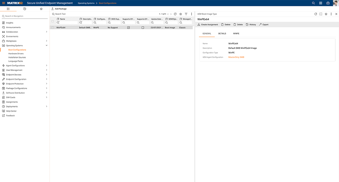 Screen shot: OS Installer